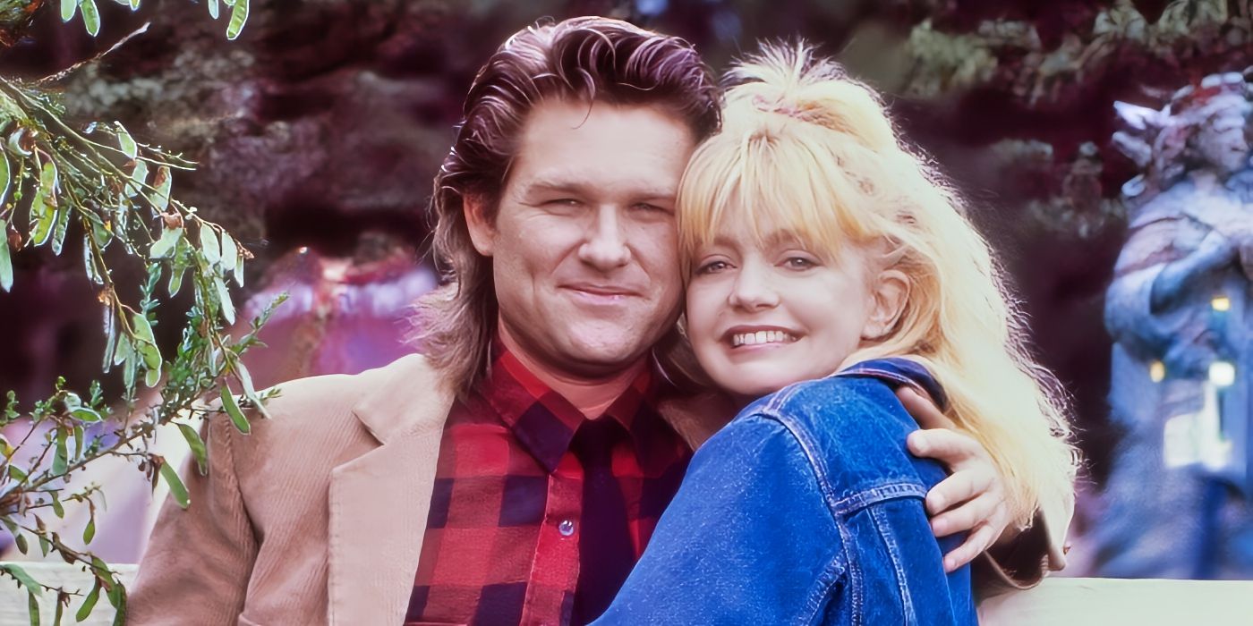 Goldie Hawn as "Annie" and Kurt Russell as Dean in Overboard