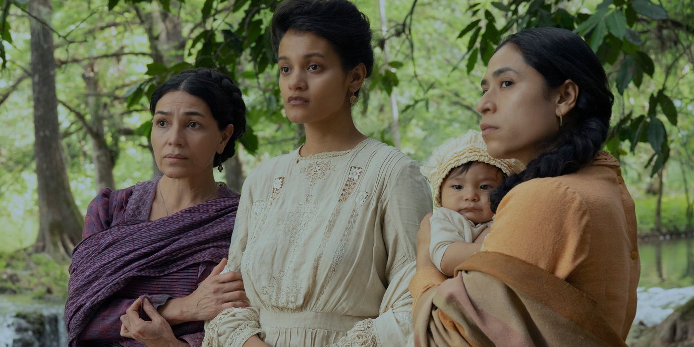 Ishbel Bautista, María Batala y Giovana Zacarias se ven en la imagen de 