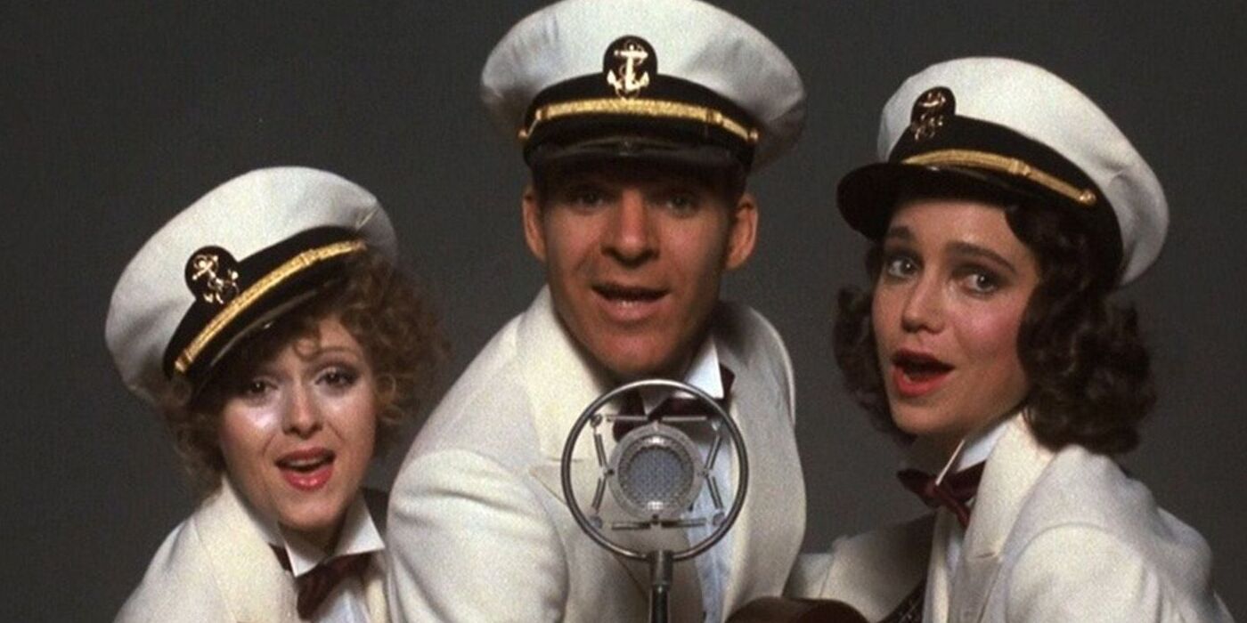 Steve Martin, Bernadette Peters, and Jessica Harper in &lsquo;Pennies From Heaven&rsquo;