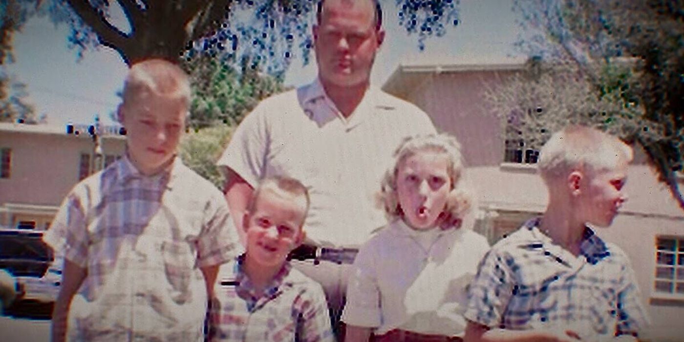 Photo of Arthur Leigh Allen with the Seawater children from Netflix&rsquo;s &lsquo;This is the Zodiac Speaking&rsquo;