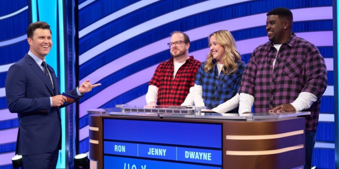 Host Colin Jost for 'Pop Culture Jeopardy'