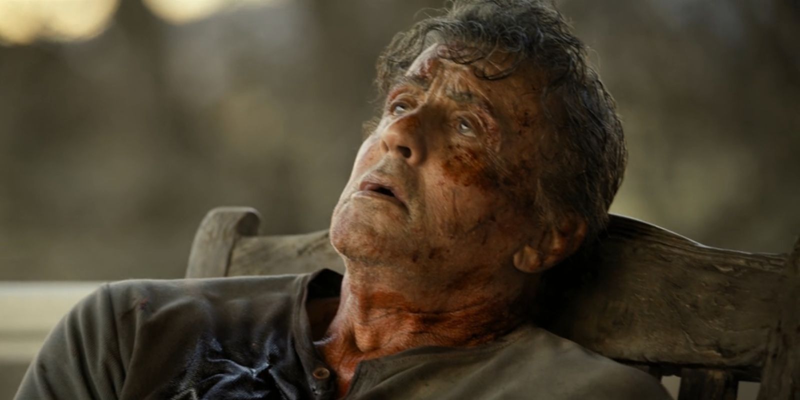 John Rambo, played by Sylvester Stallone, looks tired in &lsquo;Rambo: Last Blood&rsquo;.