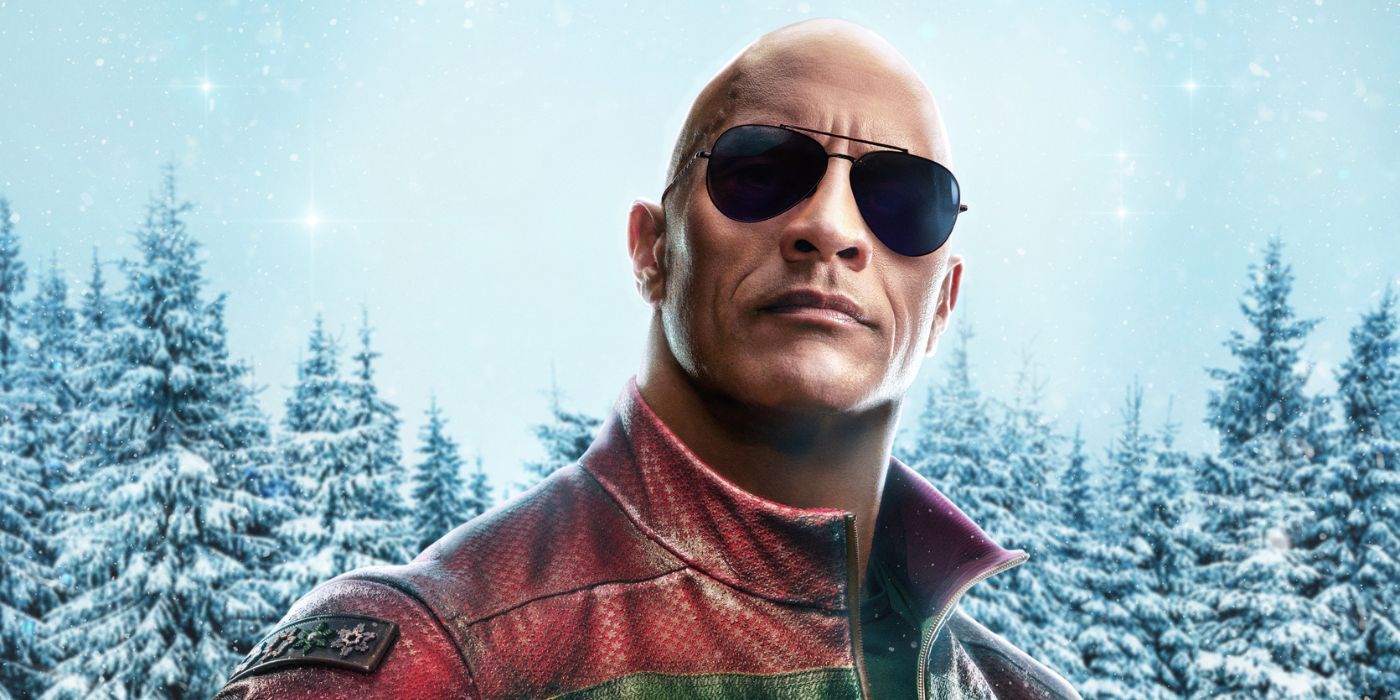 Dwayne Johnson, quien interpreta a Callum Drift, en el cartel de 