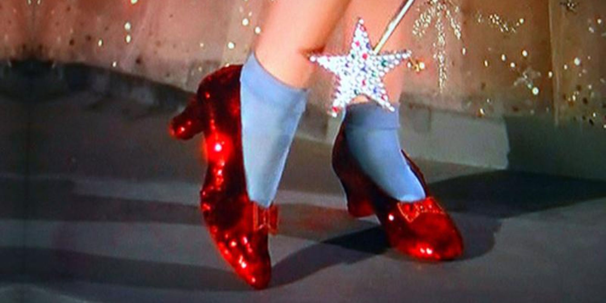 The Wizard of Oz ruby slippers