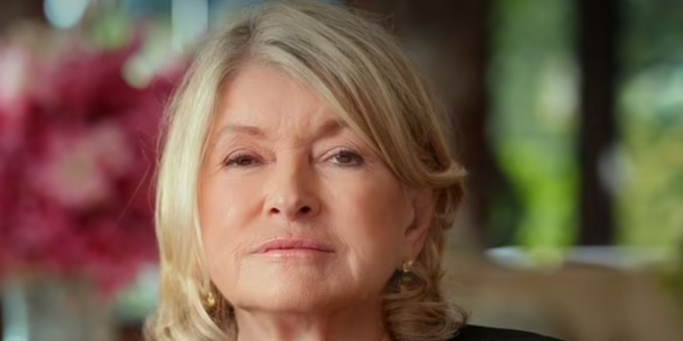 Martha Stewart staring into the camera in 'Martha'