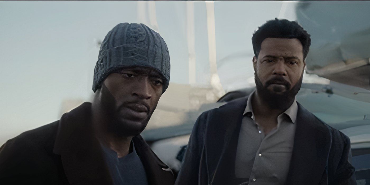 Aldis Hodge as Alex Cross and Isaiah Mustafa as John Sampson in &lsquo;Cross&rsquo;