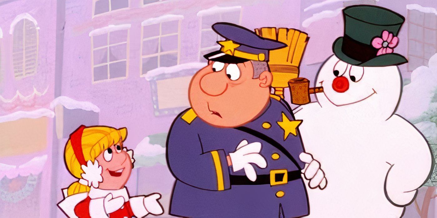 Karen, a police officer, and Frosty in &lsquo;Frosty the Snowman&rsquo;