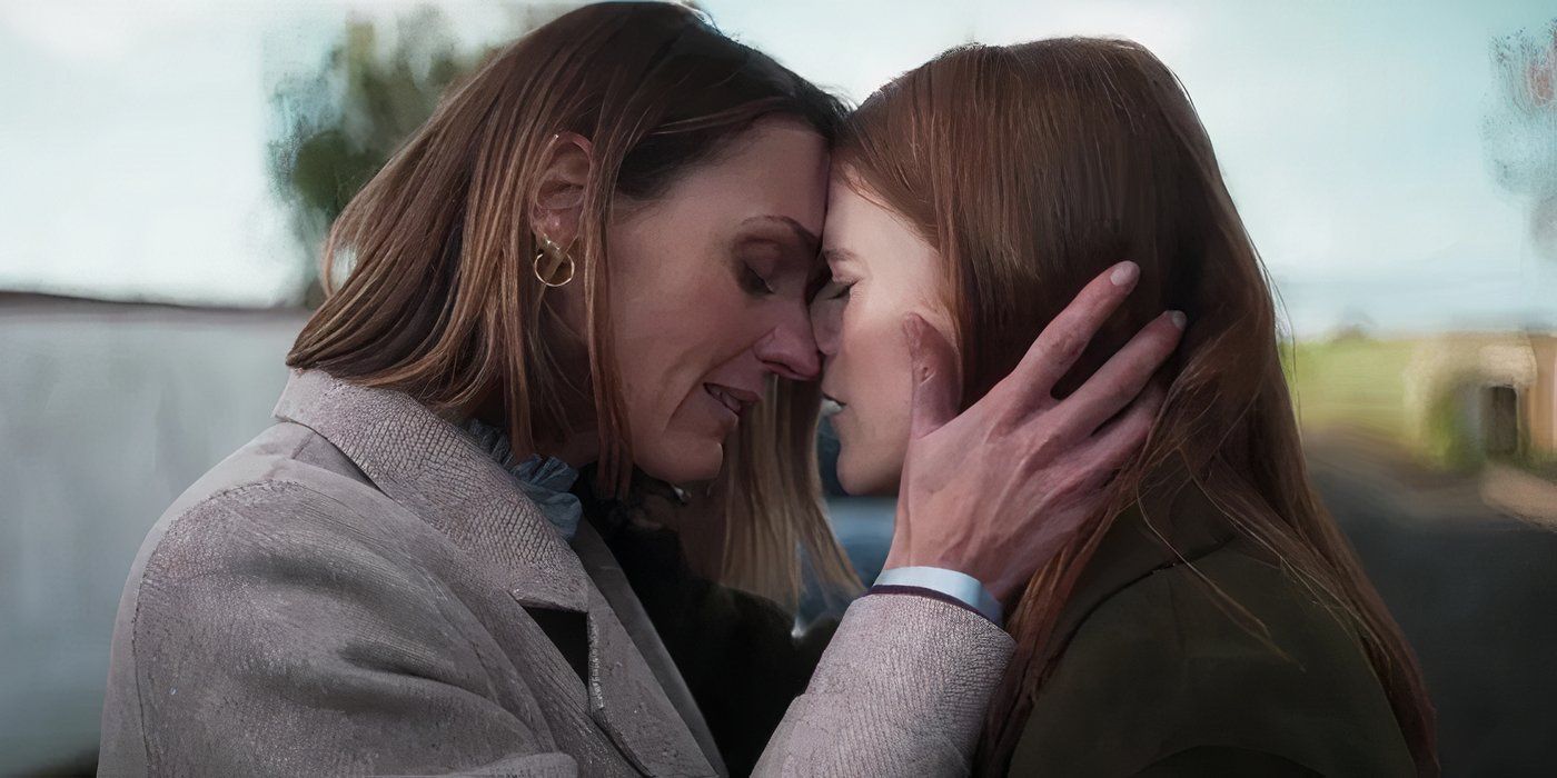 Suranne Jones as Amy Silva and Rose Leslie as Kirsten Longacre in “Vigil”