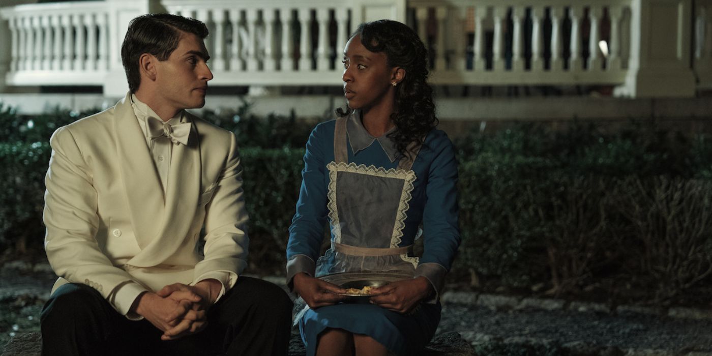Gregg Sulkin and Ebony Obsidian in The Six Triple Eight