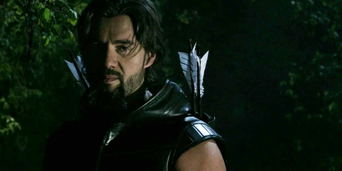 Steve Basic como el Arquero Oscuro Vordigan en Smallville