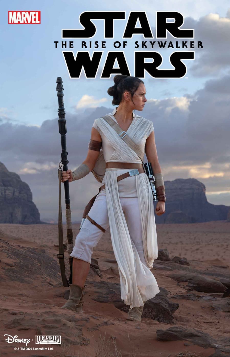 Daisy Ridley as Rey in Marvel's 'Star Wars: The Rise of Skywalker Comic'