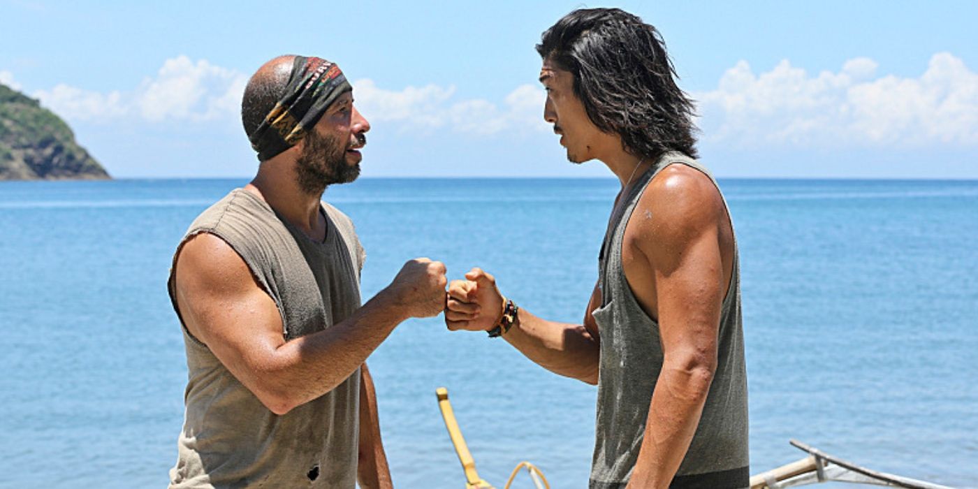 Tony Vlachos and Woo Hwang strike a deal on &lsquo;Survivor: Cagayan.'
