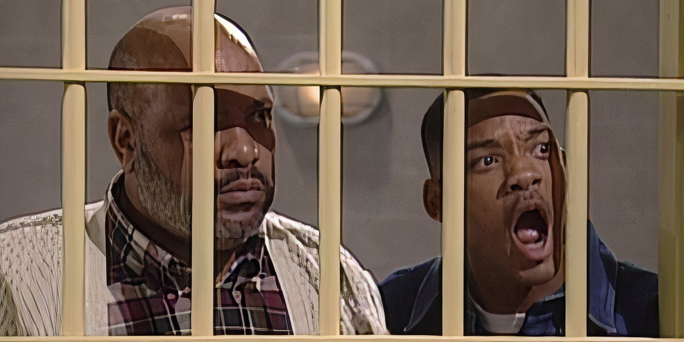 Will and Uncle Phil in jail in &lsquo;The Fresh Prince of Bel Air&rsquo;