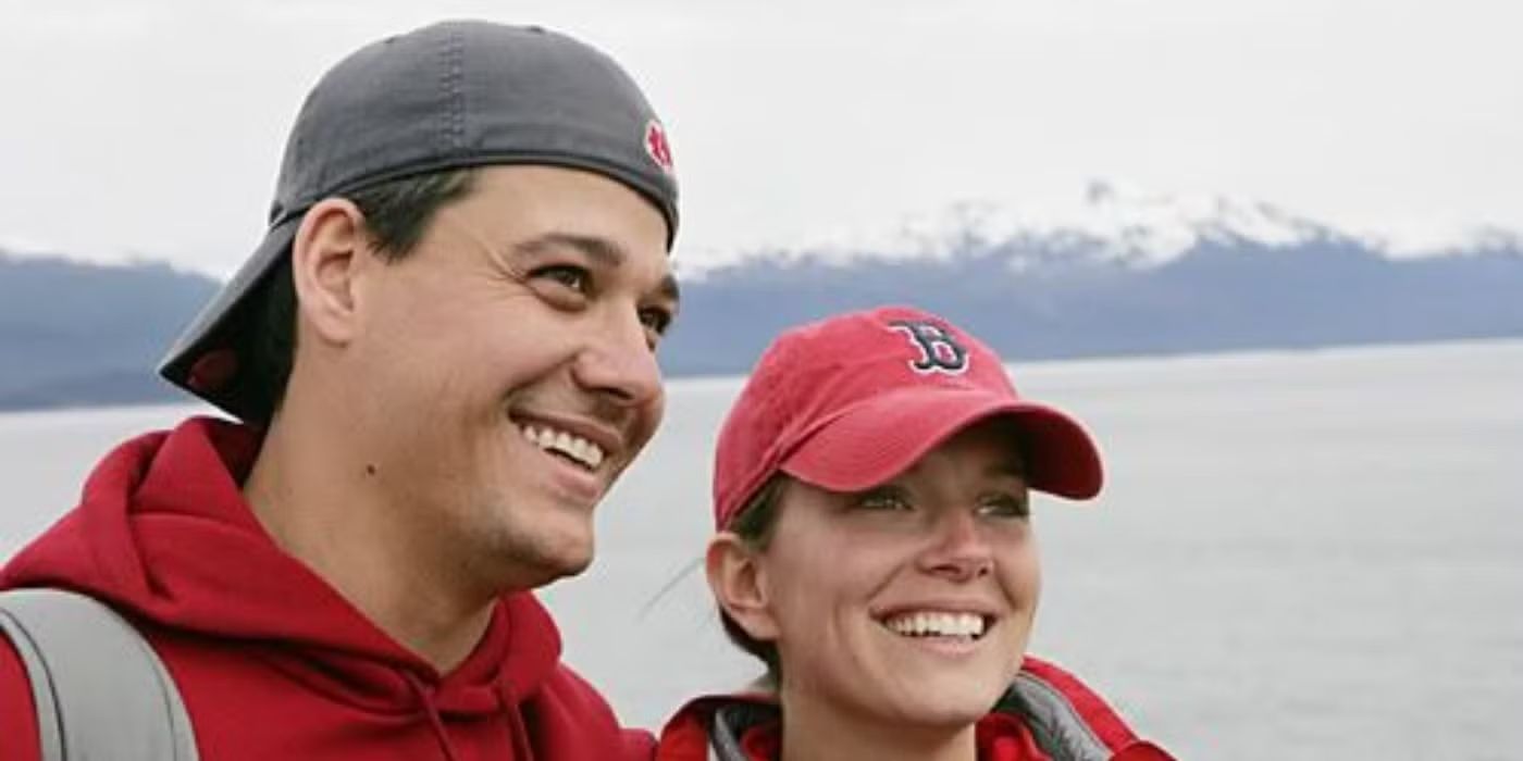 Rob and Amber on 'The Amazing Race.'