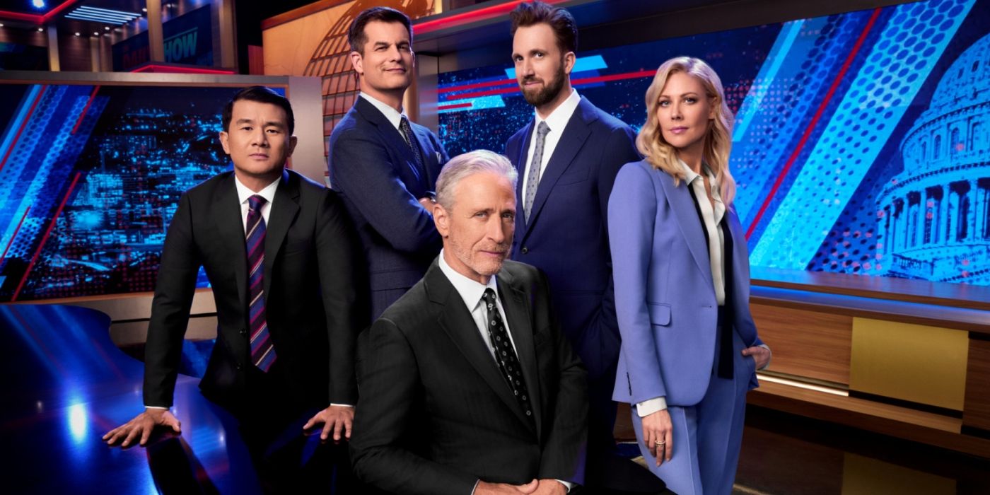 The cast of 'The Daily Show.'