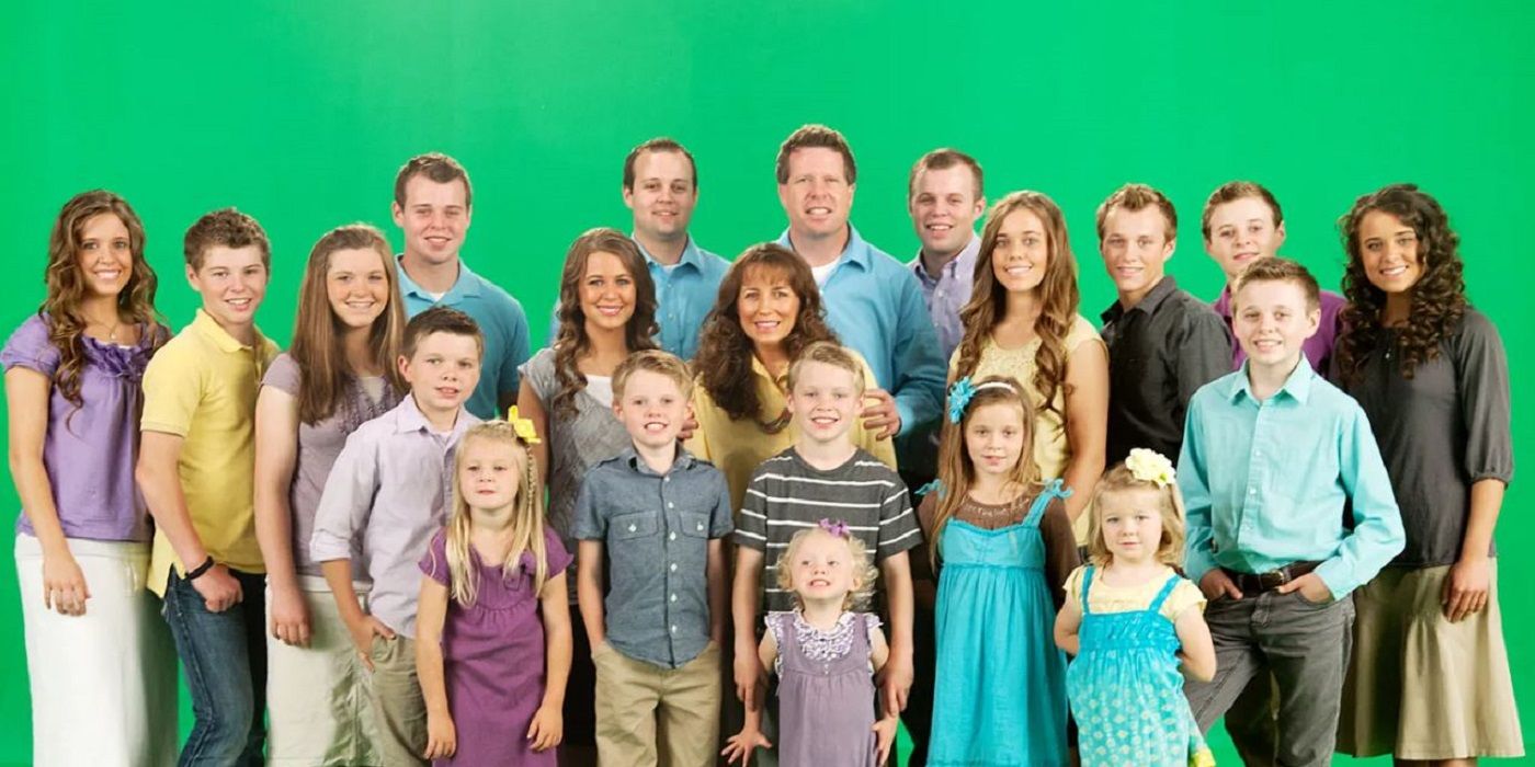 The Duggar Family from '19 kids and Counting'