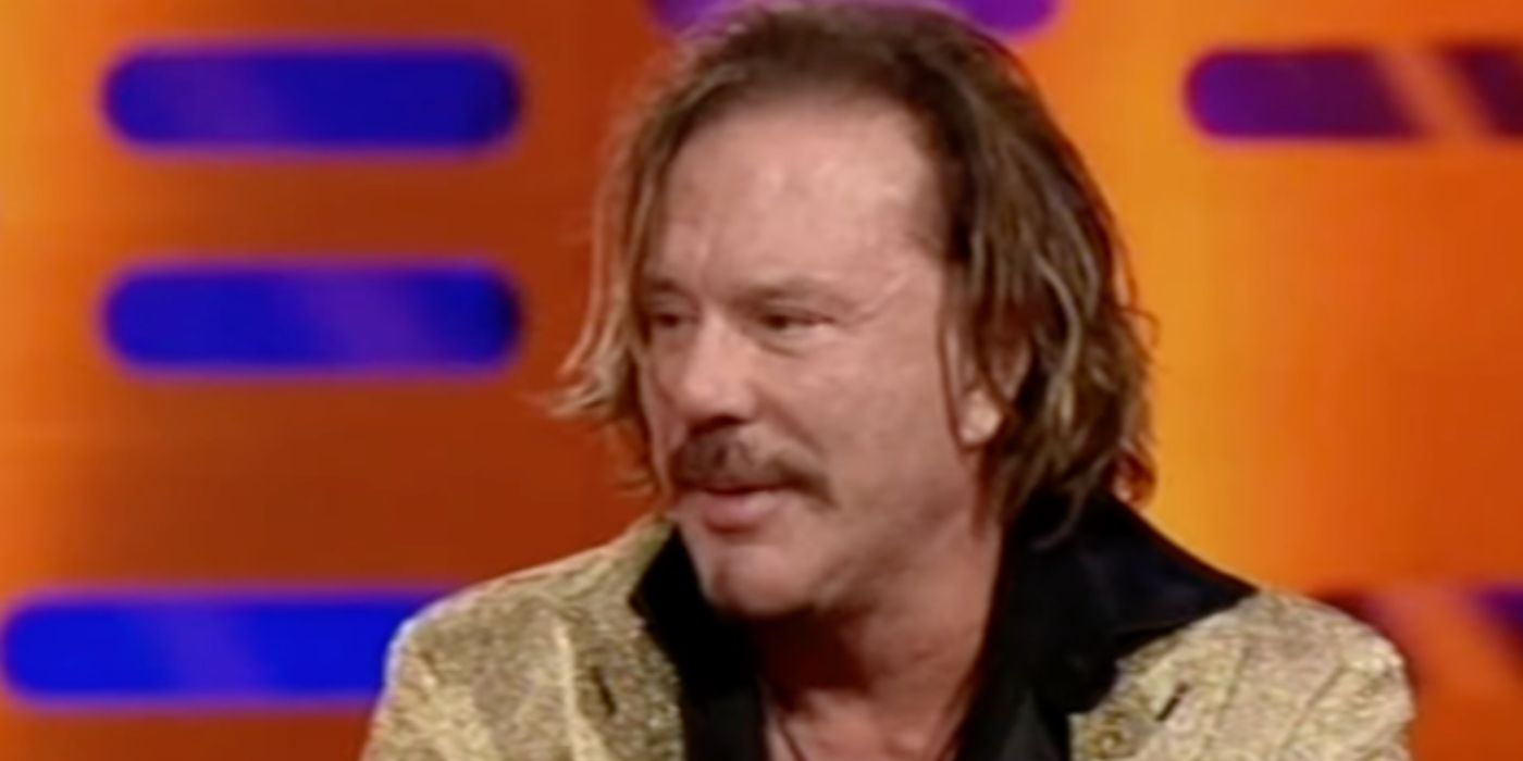 Mickey Rourke appears on &lsquo;The Graham Norton Show.'