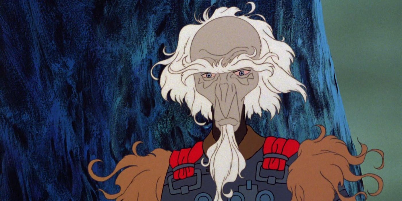 King Haggard looking stern in The Last Unicorn