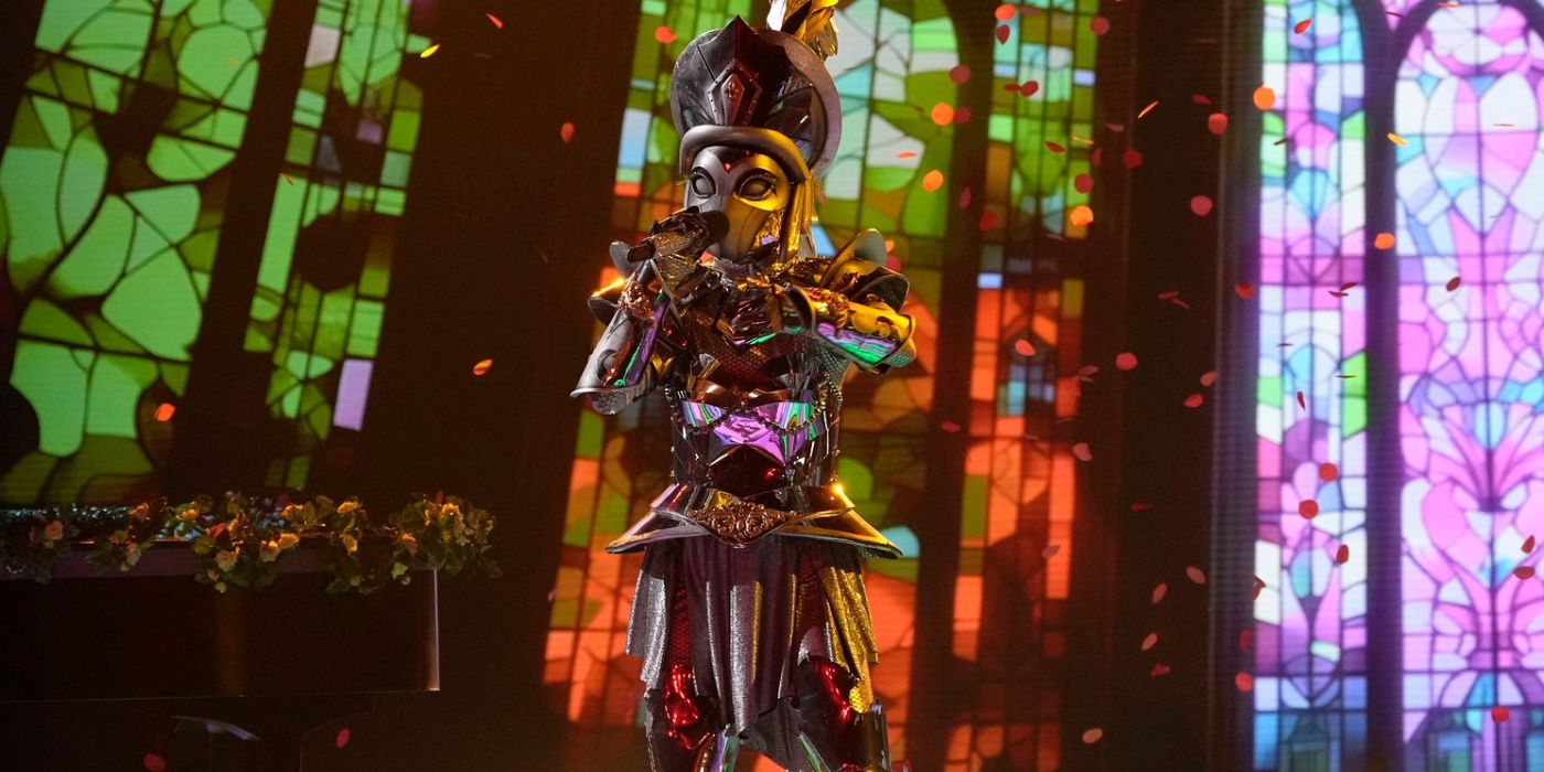 Royal Knight sings on Miley Cyrus Night of &lsquo;The Masked Singer.'