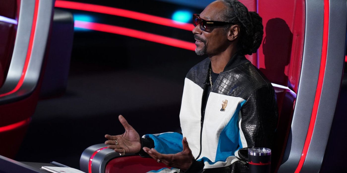 Snoop Dogg during the Playoffs on 'The Voice' Season 26.