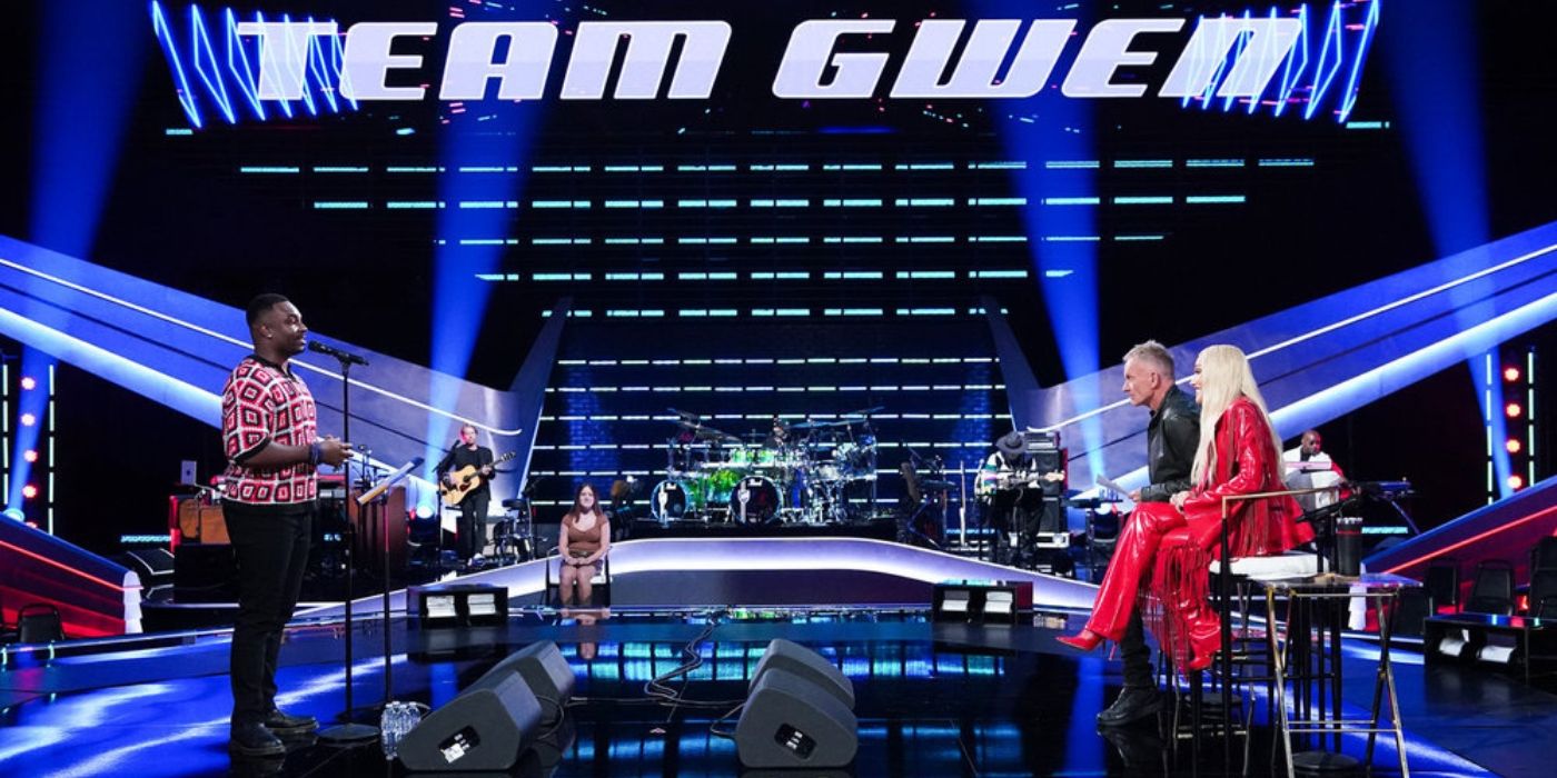 Gwen Stefani and Sting coach during 'The Voice' Knockouts. 