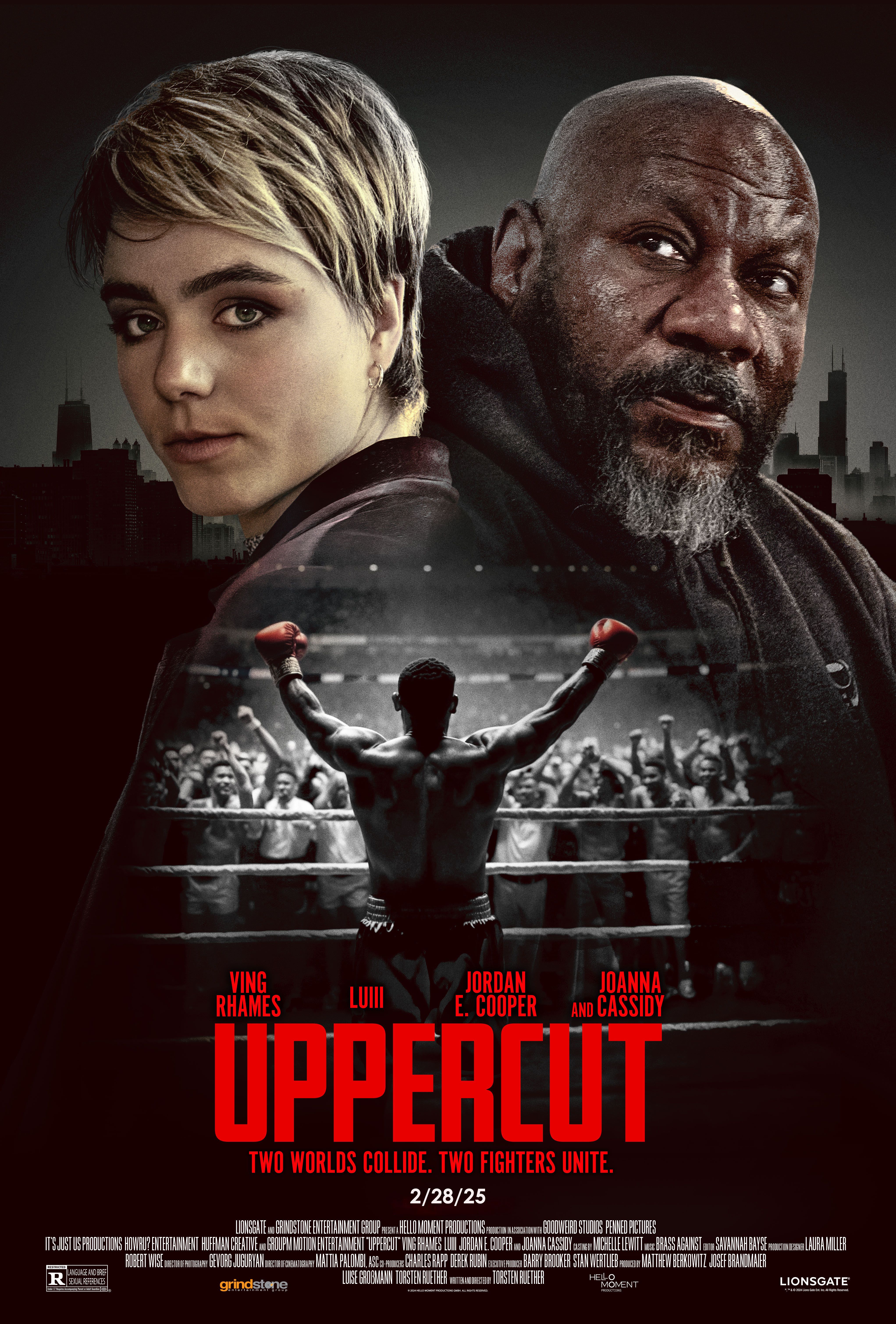 Póster de Uppercut con Ving Rhames y Louise Grossman