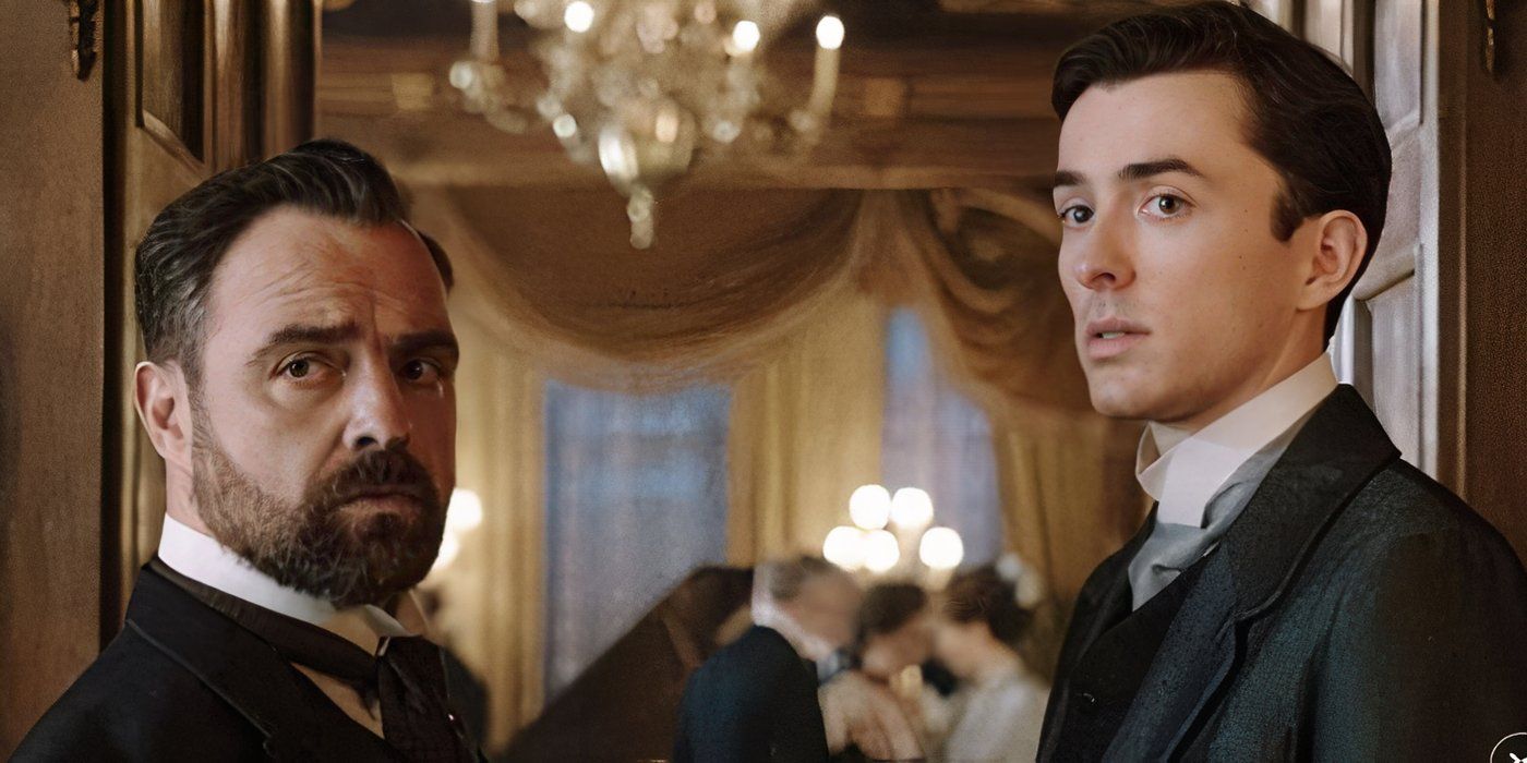 Jürgen Maurer and Matthew Beard are decked out in suits and ties in &lsquo;Vienna Blood&rsquo;