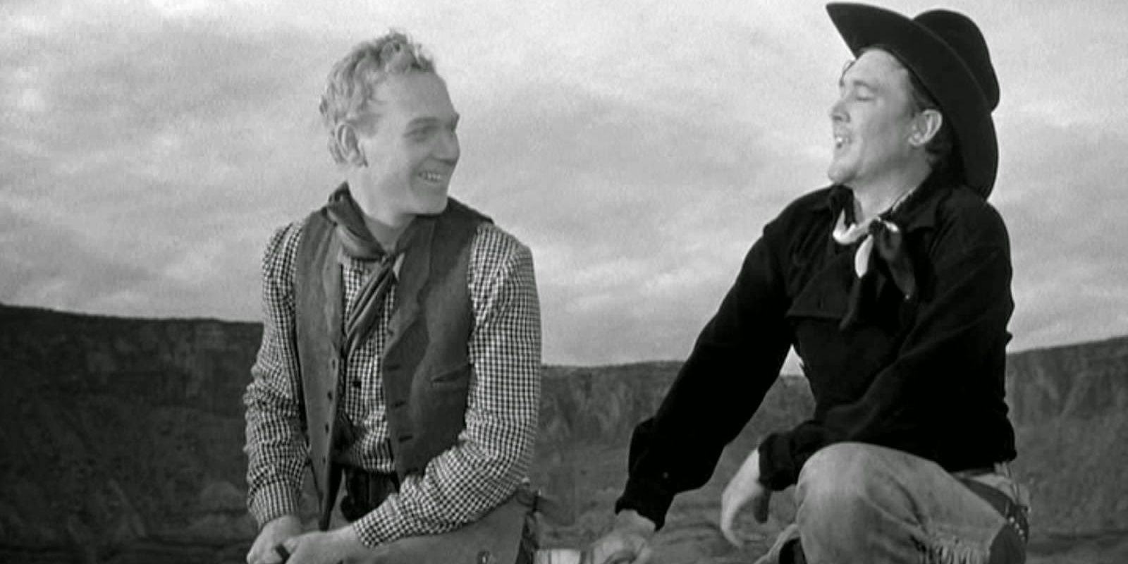 Wagon Master 1950 Ben Johnson and Harry Carey Jr.