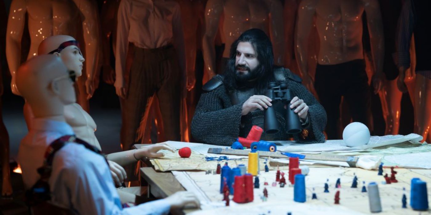 Nandor, played by Kayvan Novak, in &lsquo;What We Do in the Shadows&rsquo; Season 6, Episode 5.