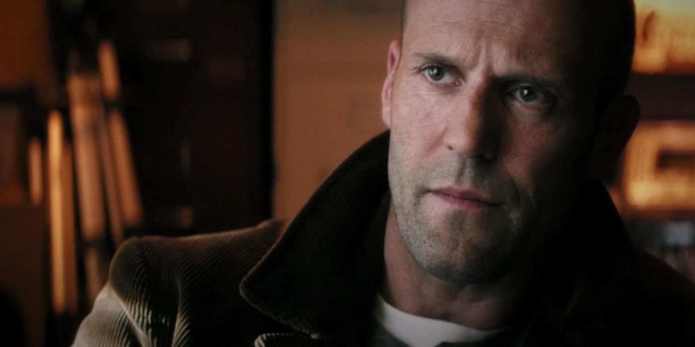 Jason Statham como Nick Wilde mira fijamente en Heat 