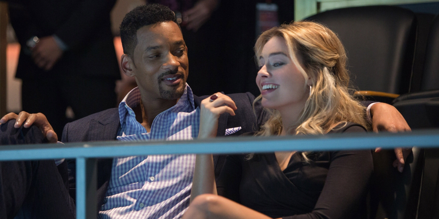Will Smith and Margot Robbie in Focus
