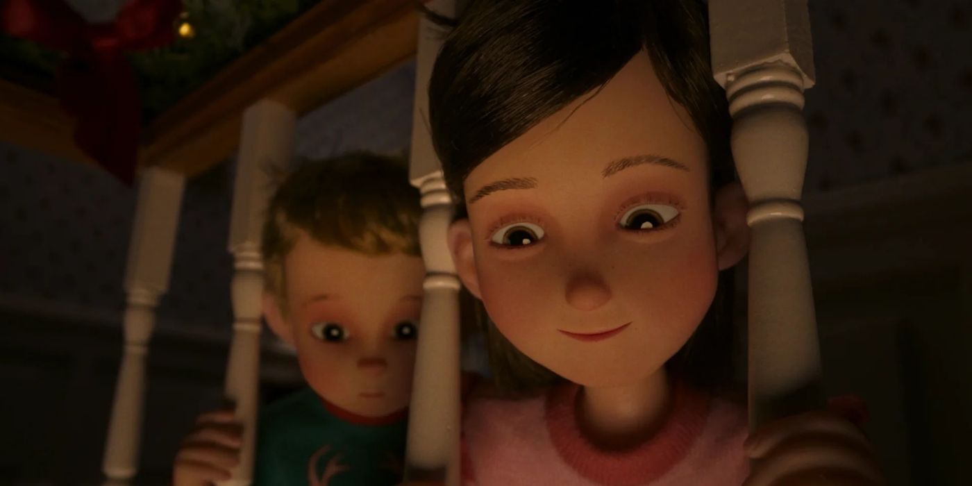 Leah and Billy in Love, Death, &amp; Robots &ldquo;All Through the House&rdquo;