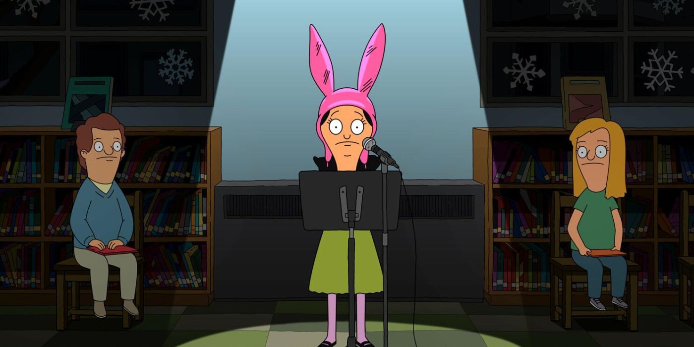 Louise (Kristen Schaal) reciting a poem in Bob's Burgers