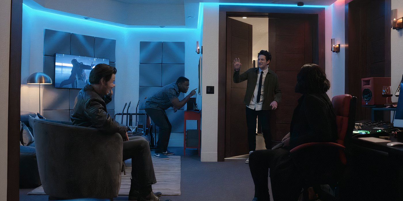Aniq (Sam Richardson) and Yasper (Ben Schwartz) disrupt the investigation in Apple TV&rsquo;s &lsquo;The Afterparty&rsquo;.