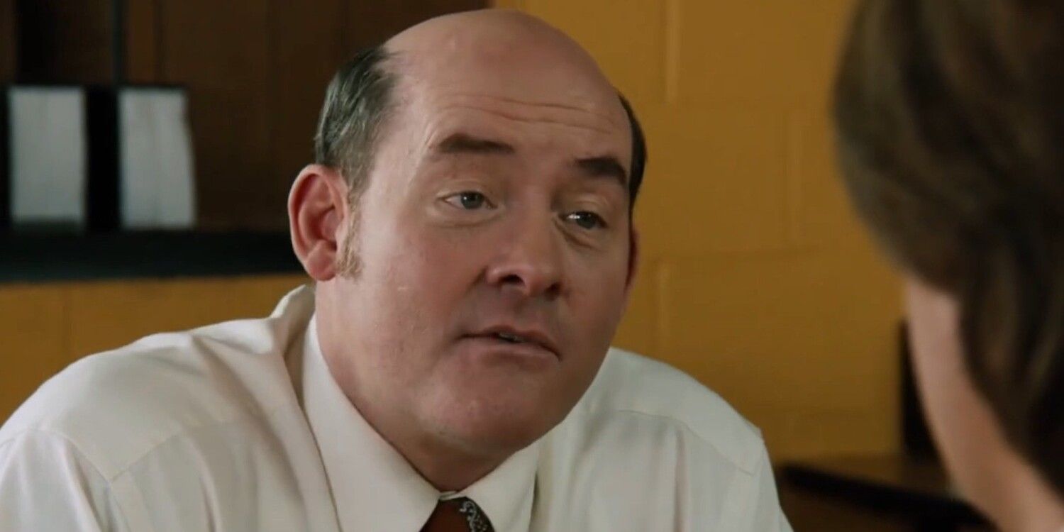 David Koechner as Champ Kind sitting down to tell Ron Burgundy that Bats are simply the "Chicken of the Cave" in Anchorman 2: The Legend Continues