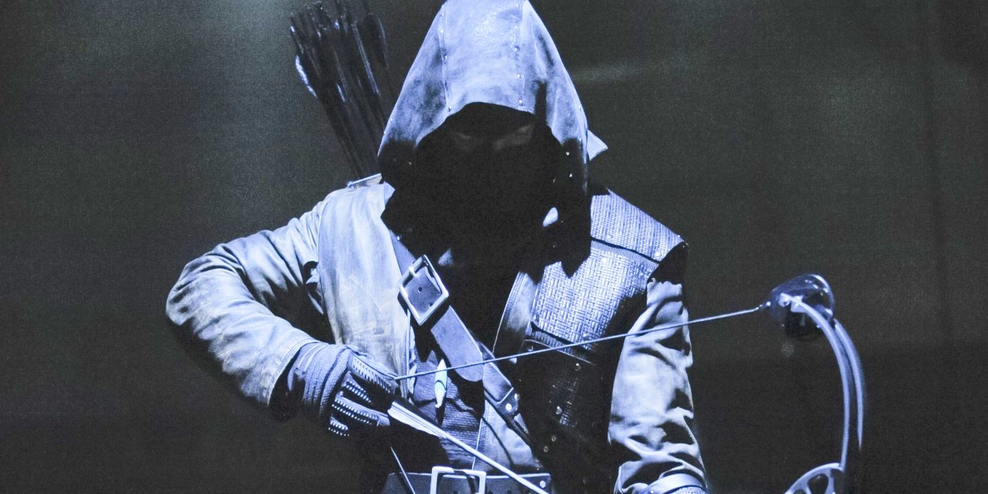 John Barrowman as the Dark Archer in Season 1, Ep 9 of Arrow
