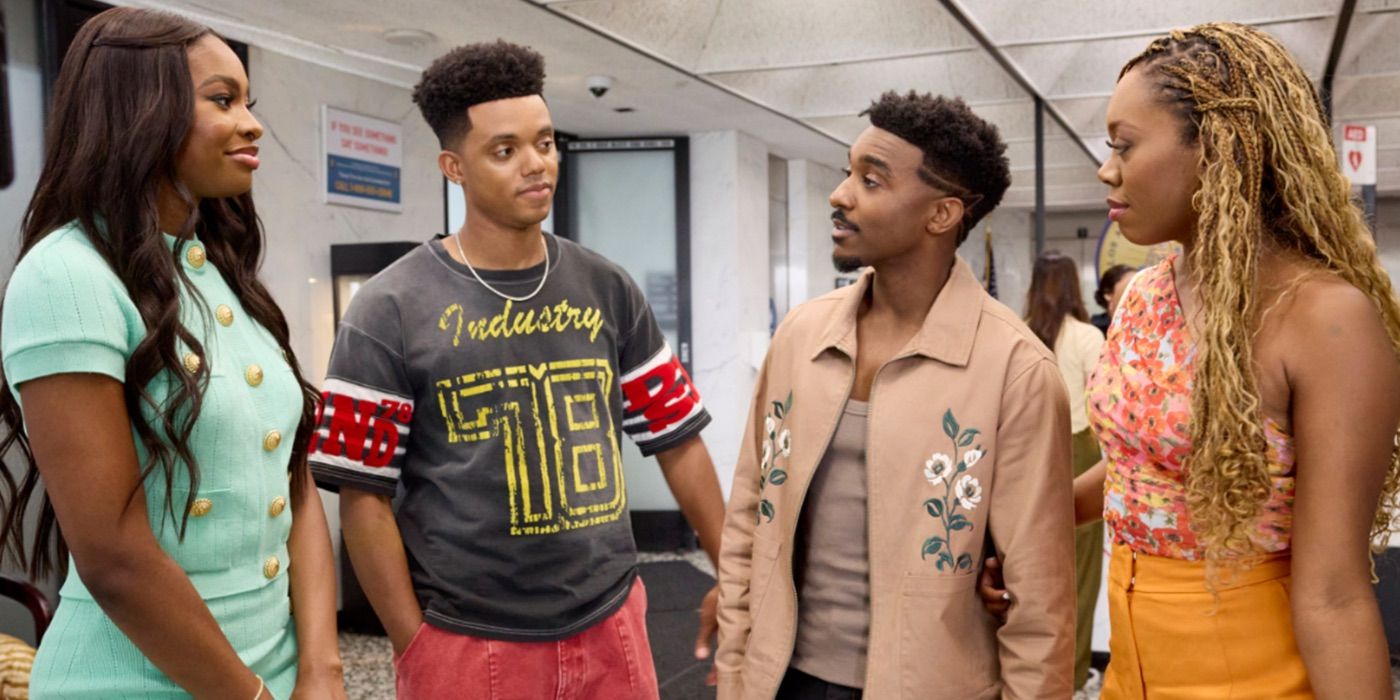 Will, Hilary and Yolanda pick up Jazz from the police station in the episode &ldquo;Family Matters&rdquo; from Bel-Air&rsquo;s third season.