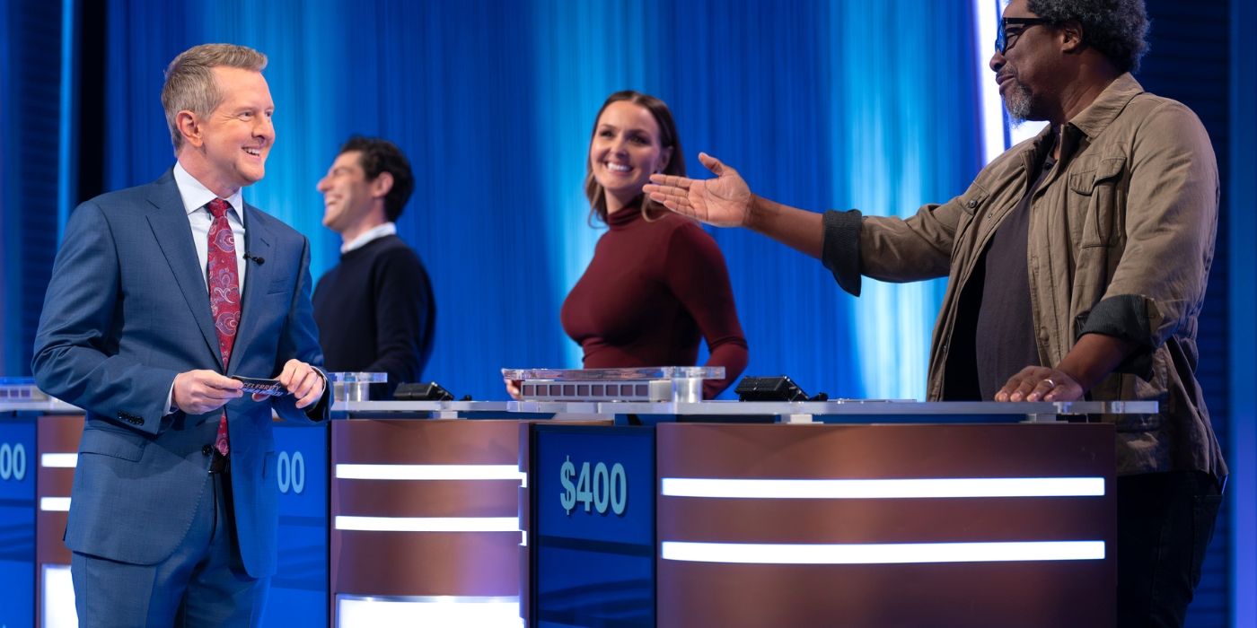 Ken Jennings chats with W. Kamau Bell on 'Celebrity Jeopardy' Season 3.