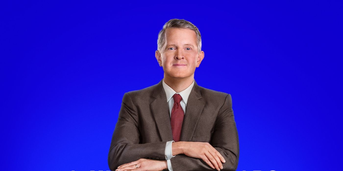 Ken Jennings poses for the key art for &lsquo;Celebrity Jeopardy&rsquo; Season 3.