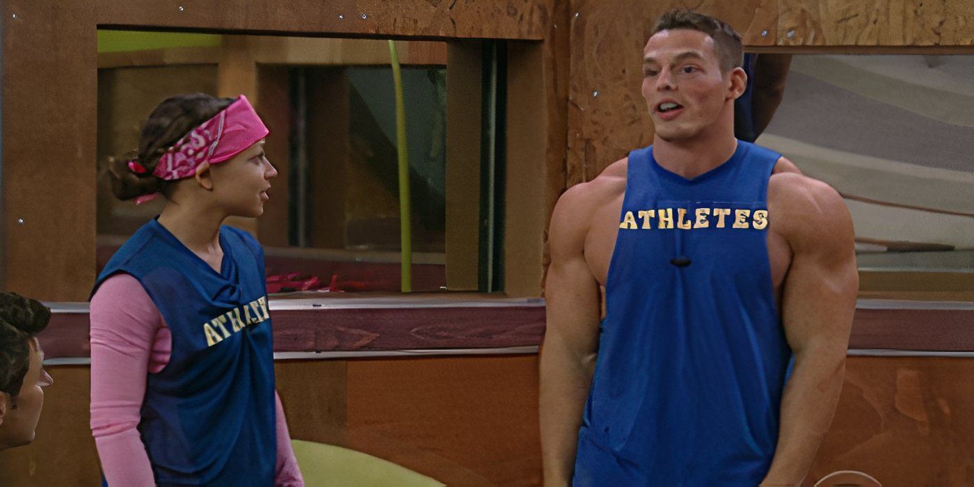 Jessie Godderz enters the Big Brother 11 house as a member of the "Athletes" clique.