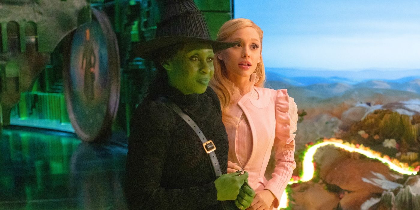 Cynthia Erivo and Ariana Grande in Wicked 