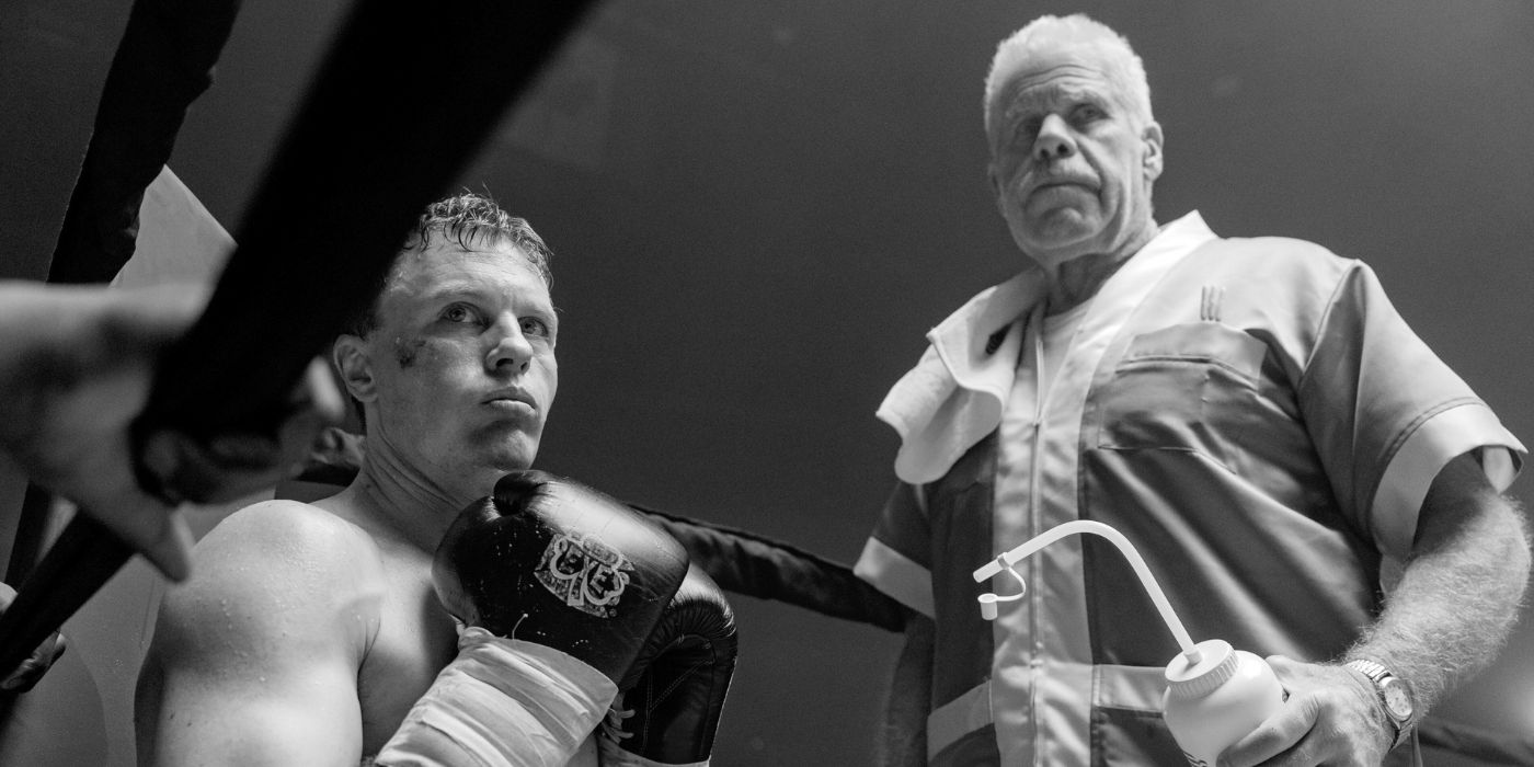 Michael Pitt and Ron Perlman in Day of the Fight 