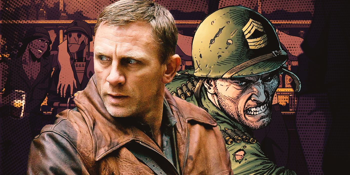 Daniel Craig Next to DC's Sgt Rock