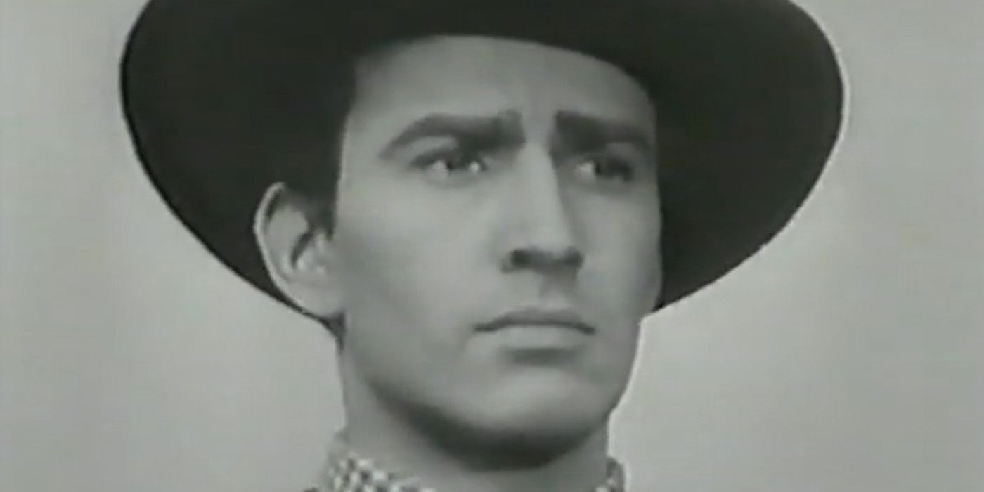 James Drury as The Virginian in an episode of NBC&rsquo;s &ldquo;Decision.&quot;