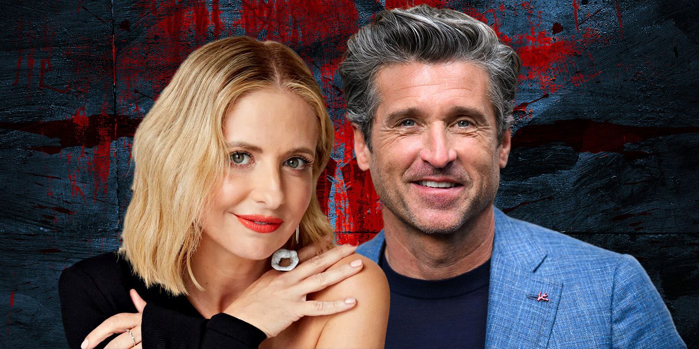 Custom image of Sarah Michelle Gellar and Patrick Dempsey for Dexter: Original Sin interview