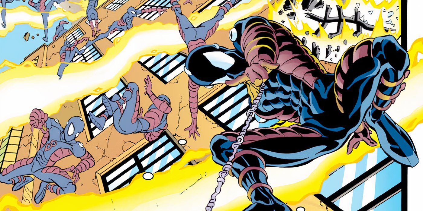 Un Spider-Man de Marvel Comics eléctricamente resistente y que evita las explosiones.