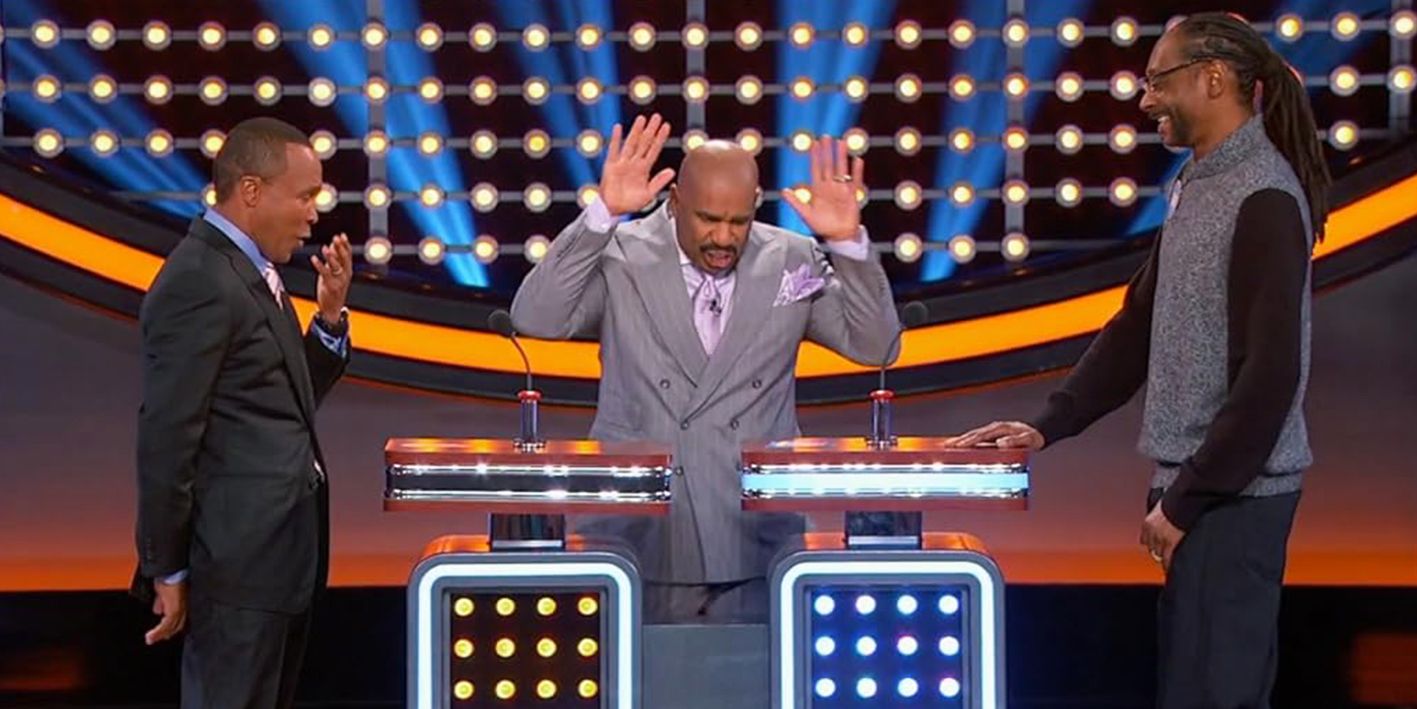 Family-Feud-Snoop Dogg-Sugar-Ray-Leonard-Steve-Harvey