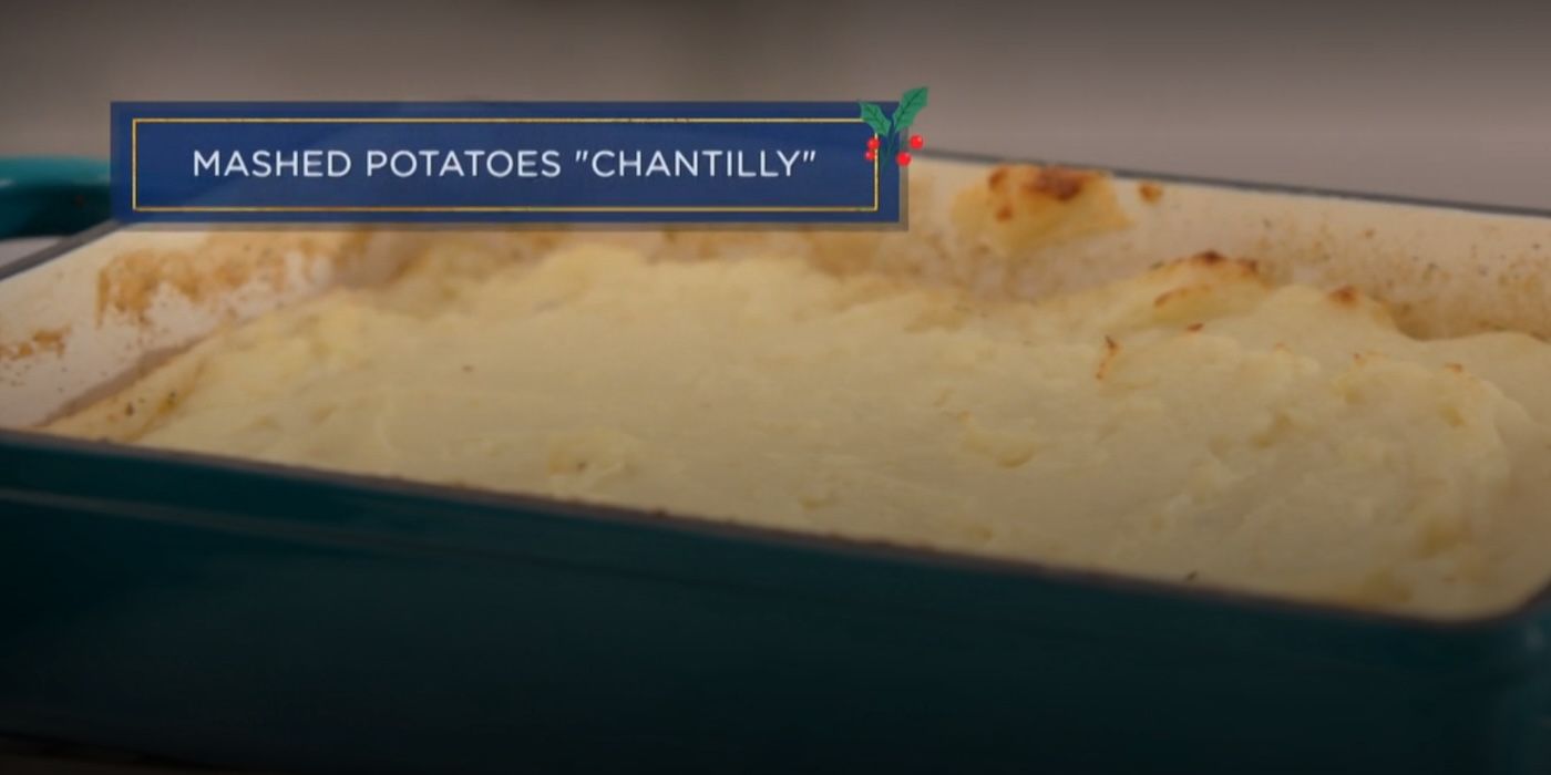 'Selena + Chef' "Chantilly" Mashed Potatoes.