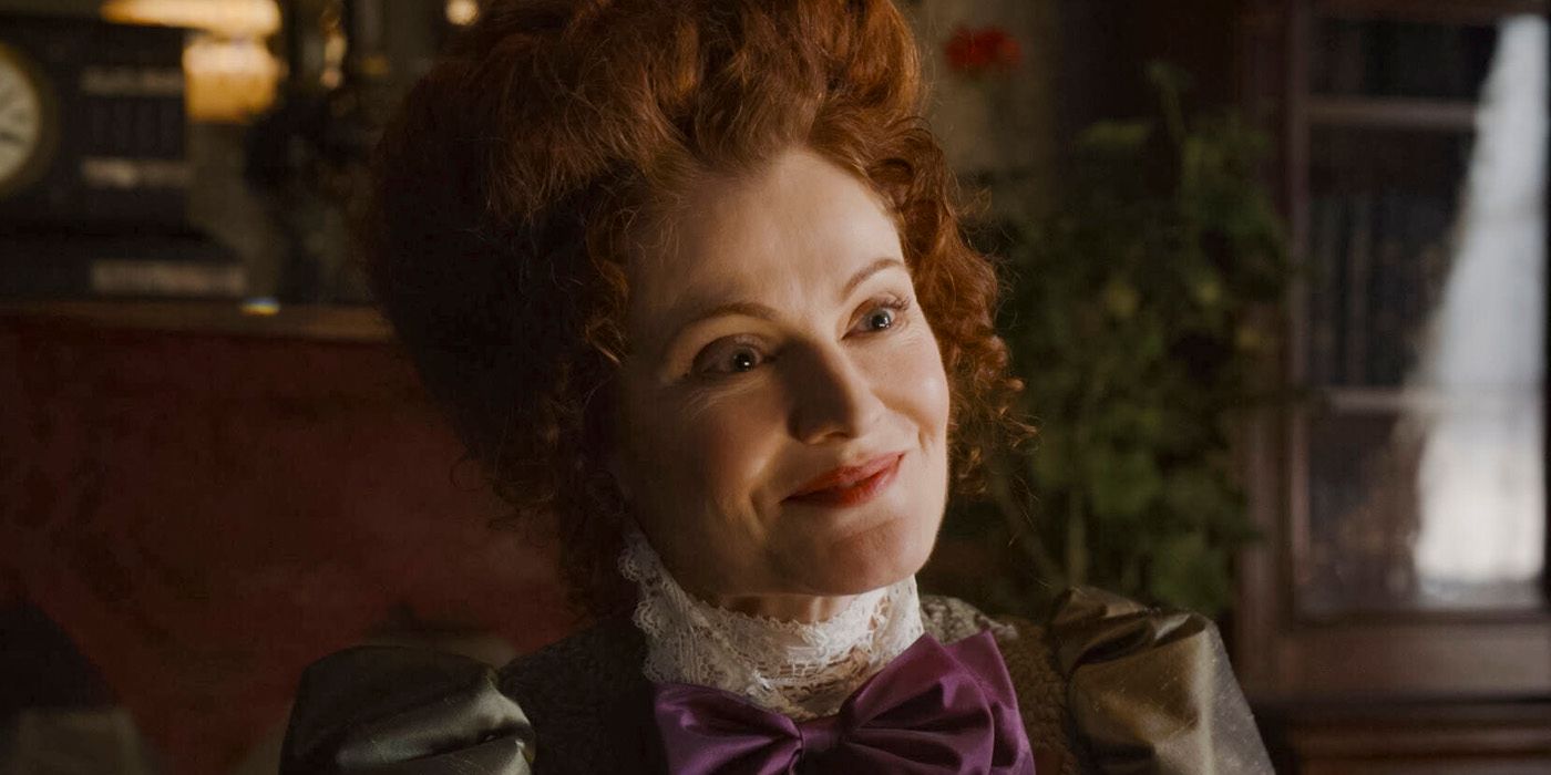 Rebecca Wisocky as Hetty in Ghosts Season 3 Episode 8