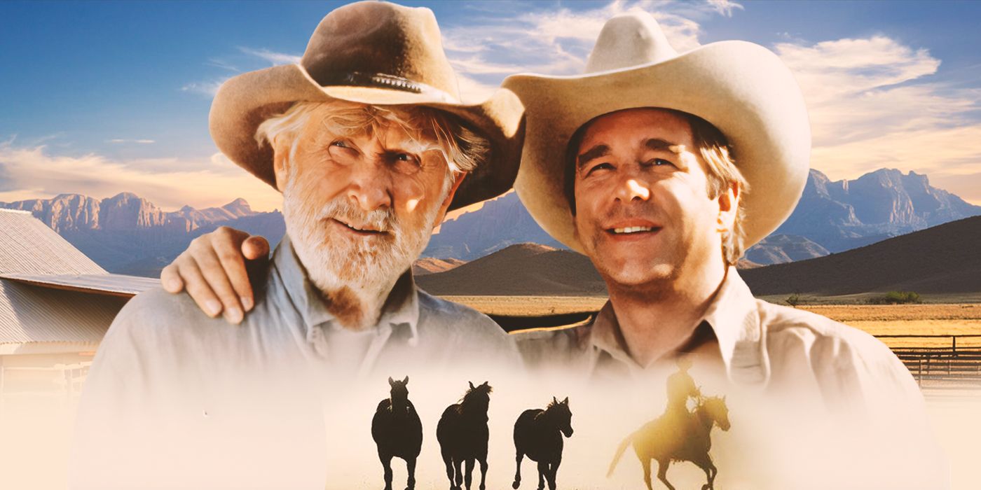 Custom image of Lloyd and Beau Bridges in Harts of the West